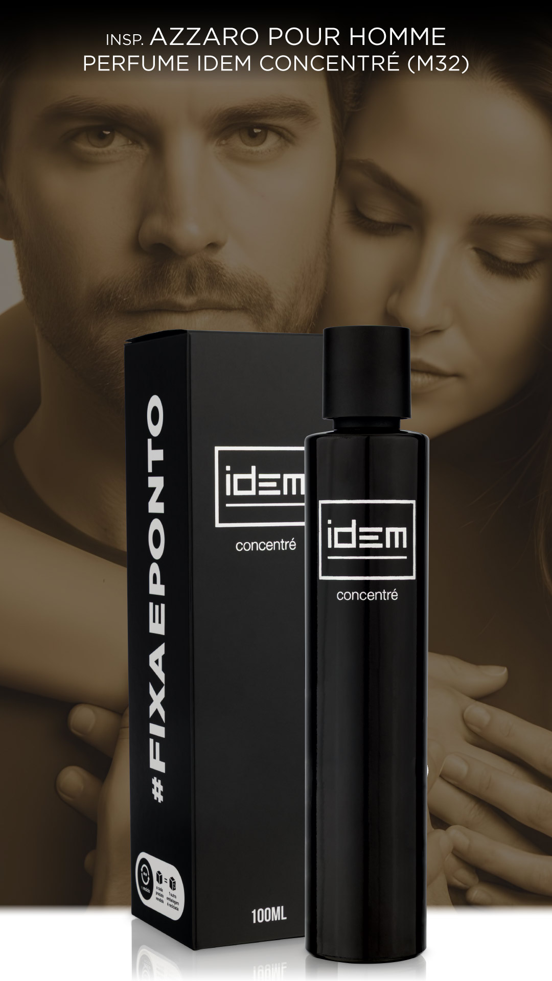 ★匿名さん様★Pour Homme Eau de Parfum Inspirado no Azzaro Pour Homme- Perfume Idem Concentré 100ml