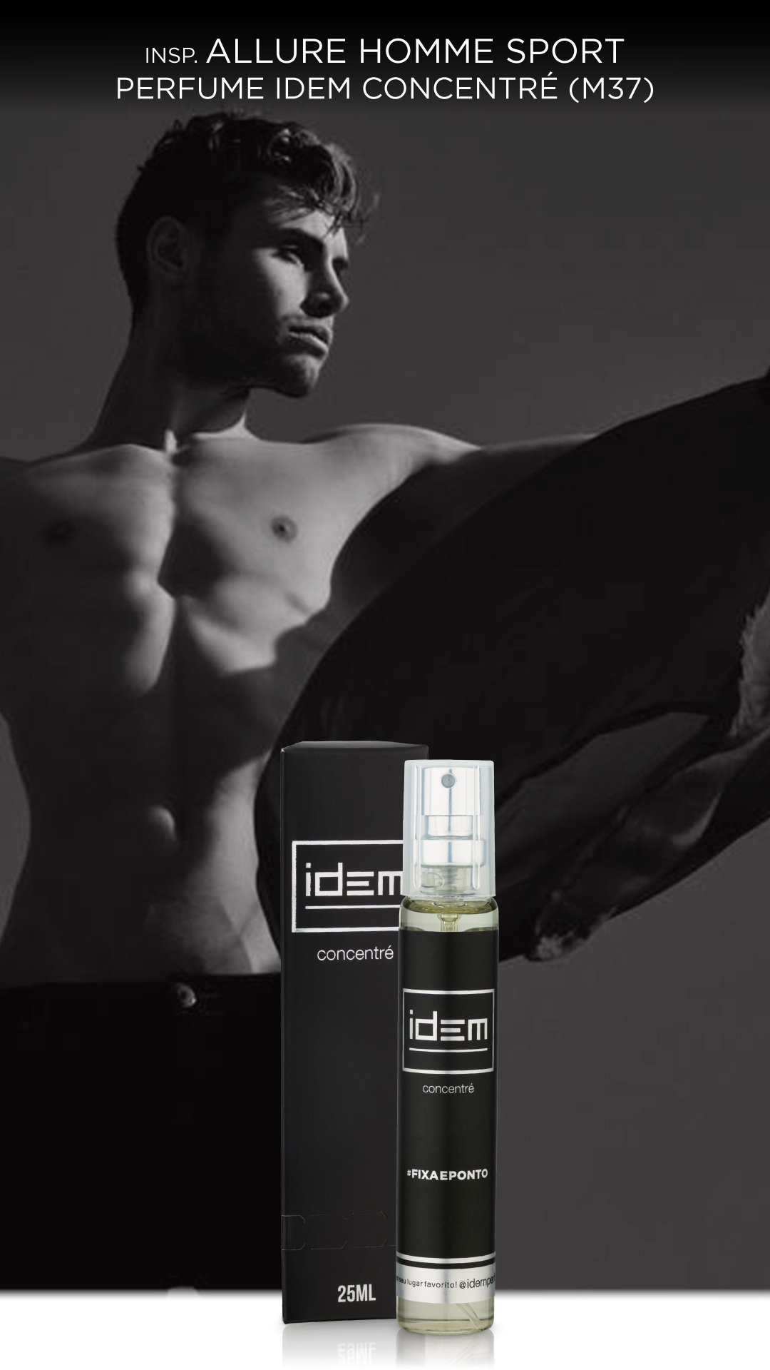 Inspirado Chanel Allure Homme Sport - Idem Concentré 25ml