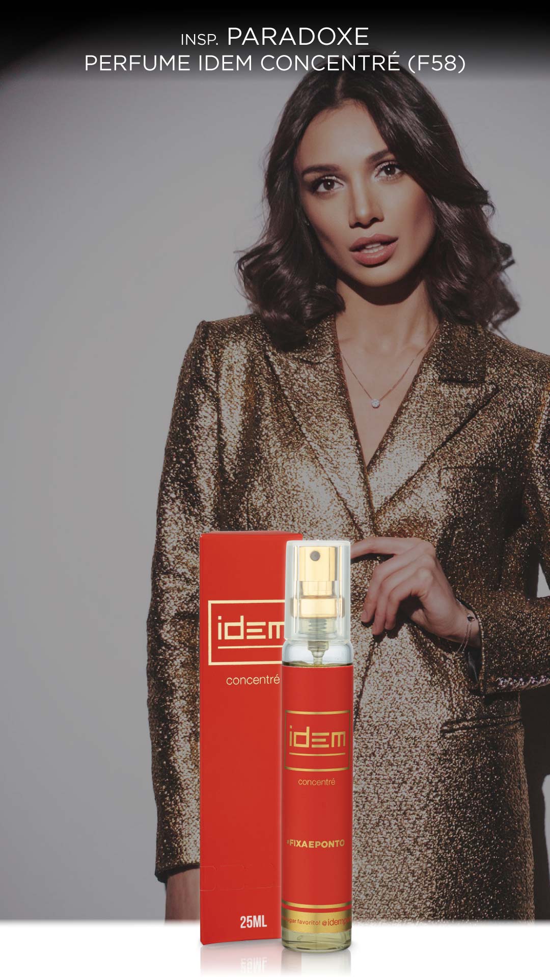 Hidratante Perfumado com a fragrância do Perfume Prada Paradoxe.