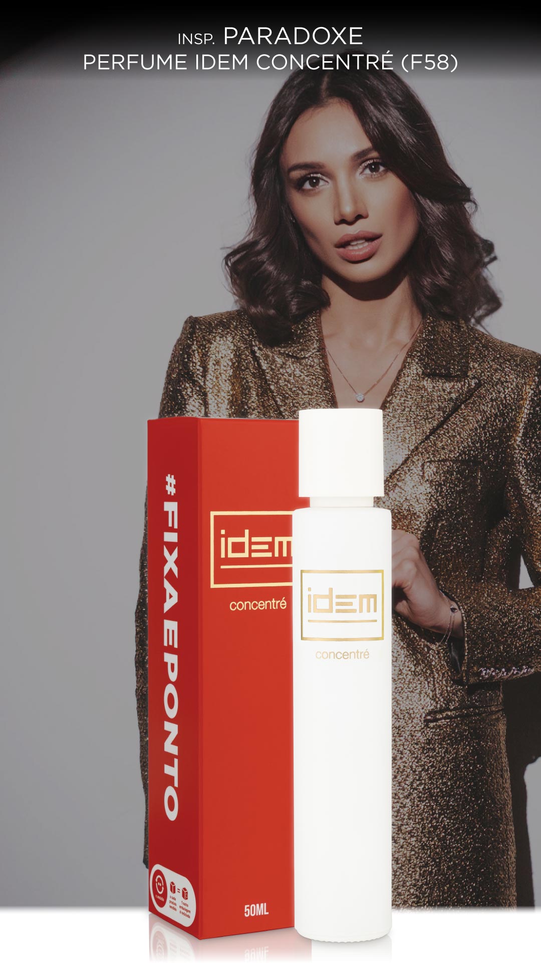 Inspirado no Prada Paradoxe - Idem Concentré 50ml