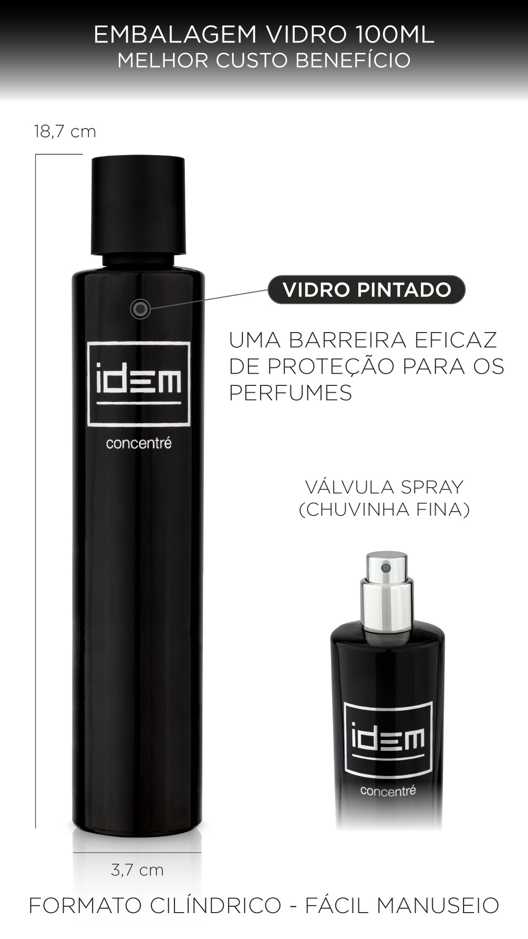 ★匿名さん様★Pour Homme Eau de Parfum Inspirado no Azzaro Pour Homme- Perfume Idem Concentré 100ml